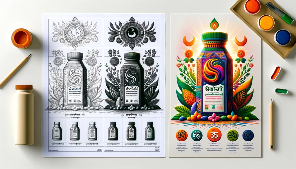 health supplement packaging design, dietary supplement packaging design
