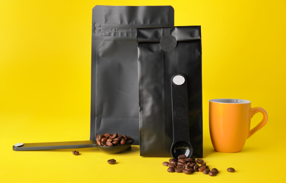 coffee packaging design in India and packaging design for coffee